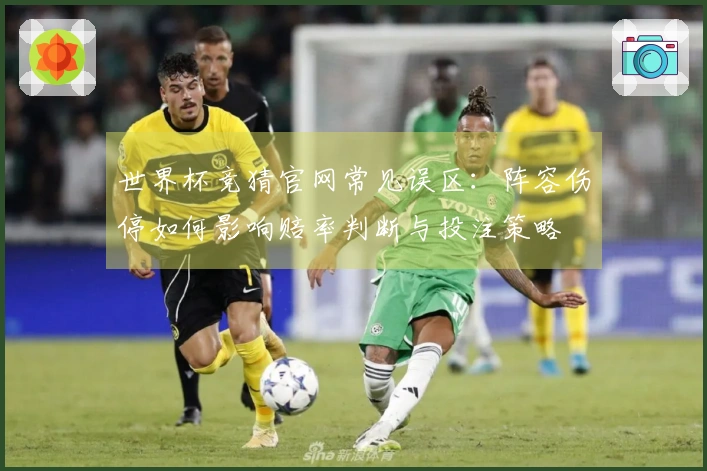 世界杯竞猜官网常见误区：阵容伤停如何影响赔率判断与投注策略